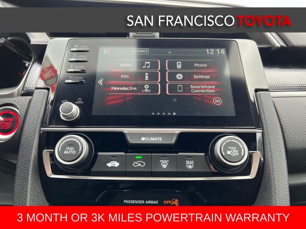 2019 Honda Civic Sport