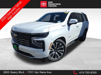 2025 Chevrolet Tahoe High Country