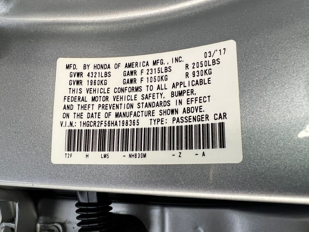 2017 Honda Accord Sport