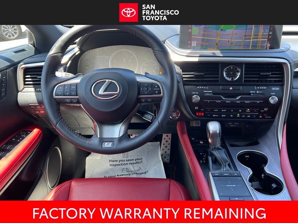 2022 Lexus RX 350 F Sport Handling