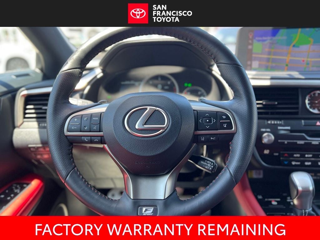 2022 Lexus RX 350 F Sport Handling
