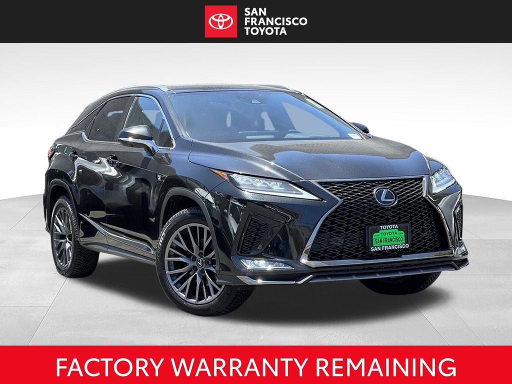 2022 Lexus RX 350 F Sport Handling