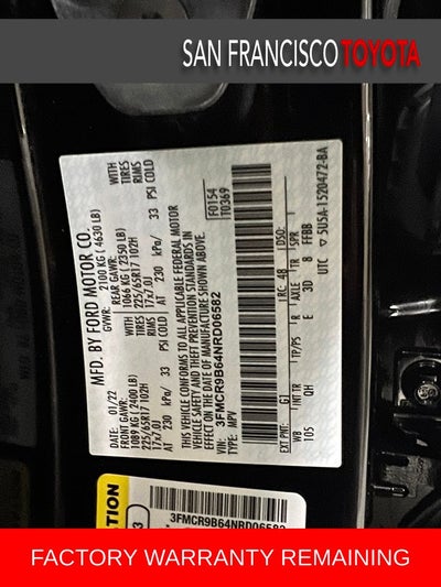 2022 Ford Bronco Sport Big Bend