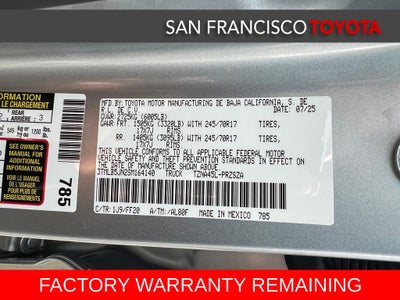 2025 Toyota Tacoma SR5