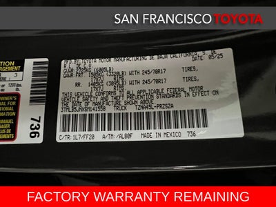 2025 Toyota Tacoma SR5