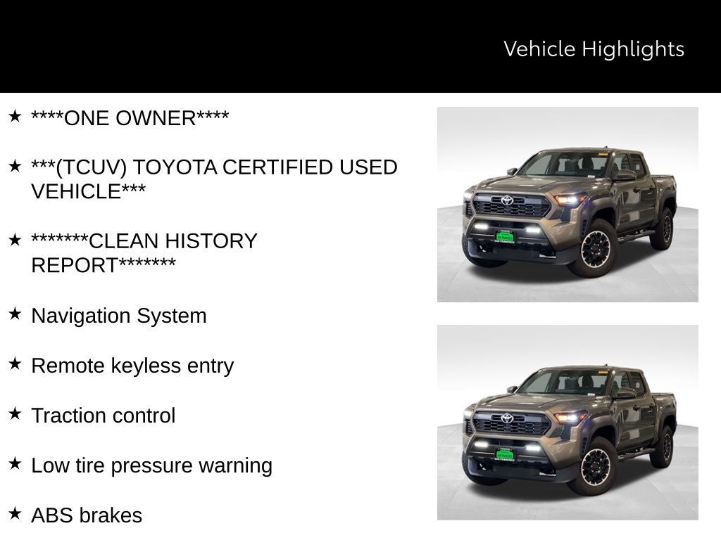 2025 Toyota Tacoma Hybrid TRD Off Road