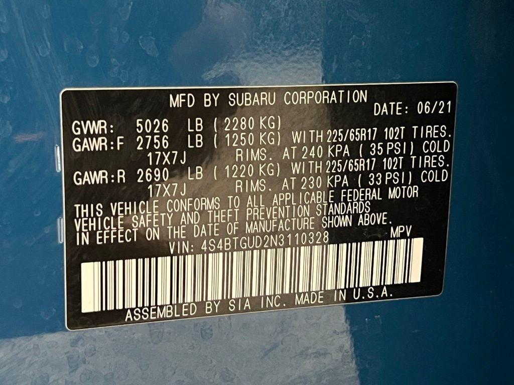 2022 Subaru Outback Wilderness