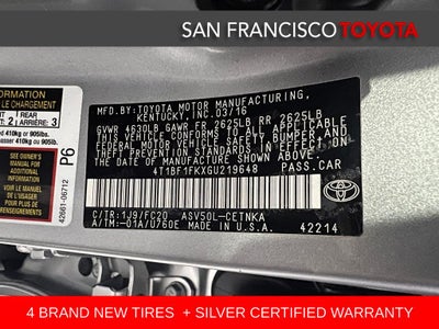 2016 Toyota Camry LE