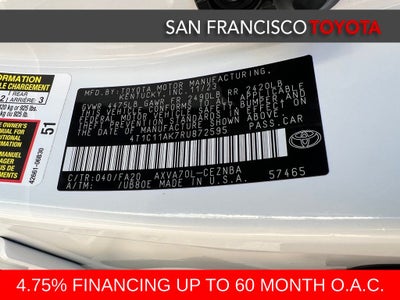 2024 Toyota Camry LE