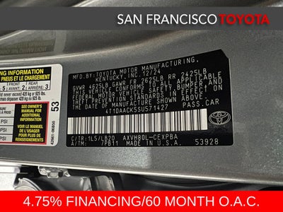 2025 Toyota Camry XSE