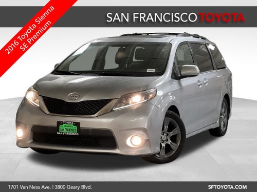 2016 Toyota Sienna SE Premium 8 Passenger