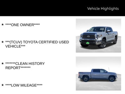 2018 Toyota Tundra Limited