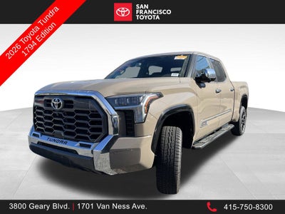 2026 Toyota Tundra 1794 Edition