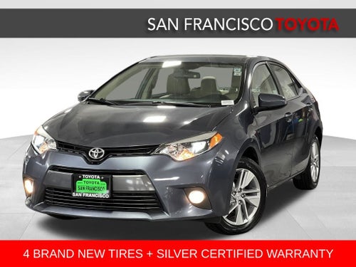 2016 Toyota Corolla LE ECO Plus