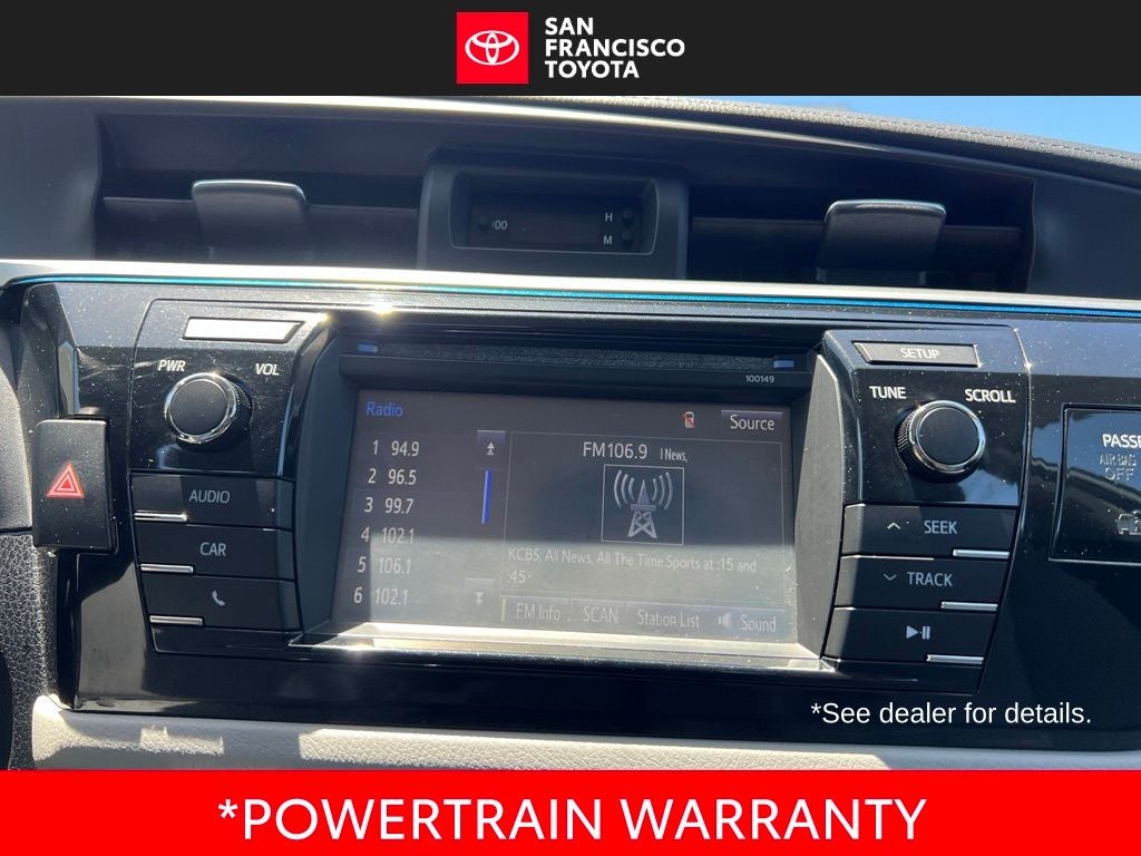 2014 Toyota Corolla LE Plus