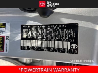2014 Toyota Corolla LE Plus