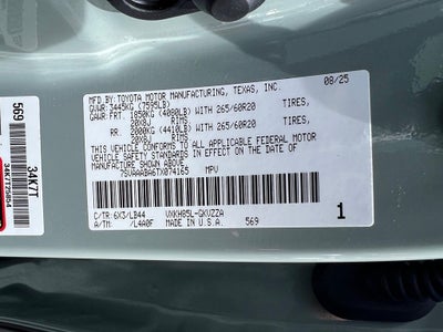 2026 Toyota Sequoia 1794 Edition