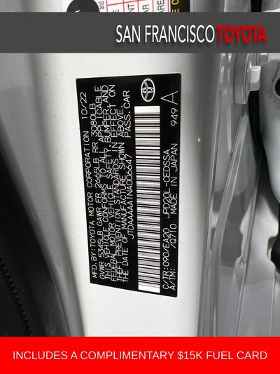 2022 Toyota Mirai XLE