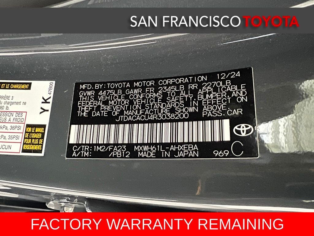 2024 Toyota Prius Prime SE