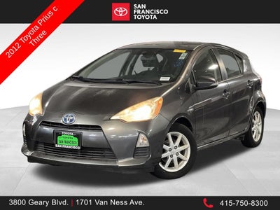 2012 Toyota Prius c Three