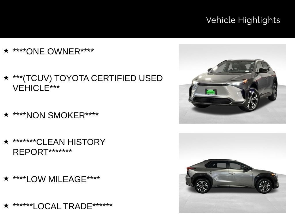 2025 Toyota bZ4X XLE