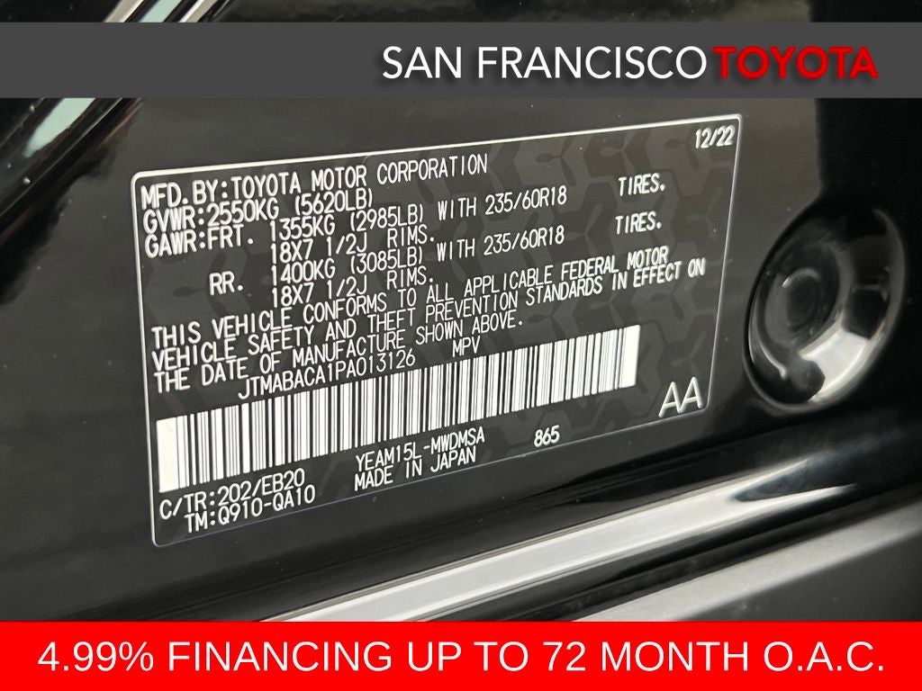 2023 Toyota bZ4X XLE