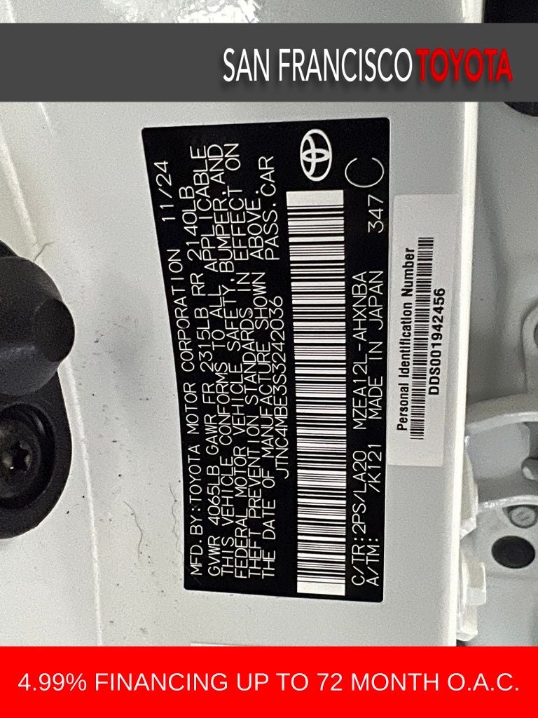 2025 Toyota Corolla Hatchback XSE