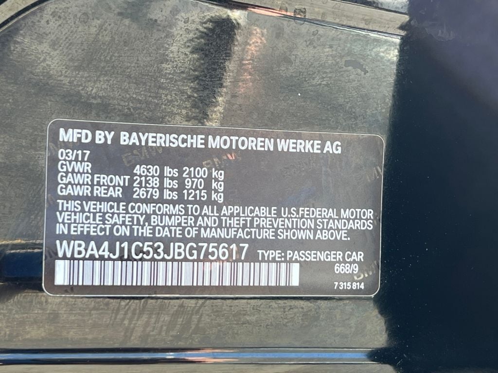 2018 BMW 4 Series 430i Gran Coupe