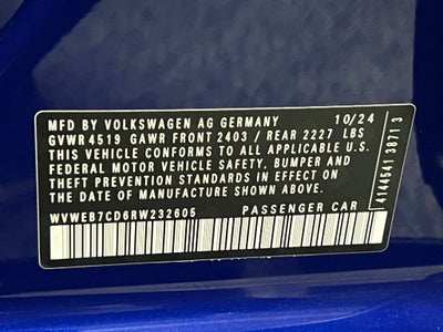 2024 Volkswagen Golf R 2.0T