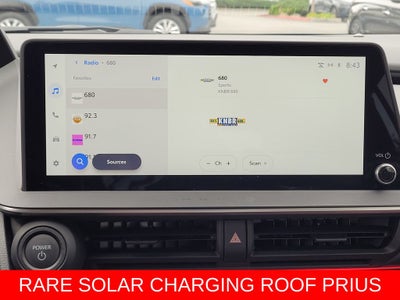 2026 Toyota Prius Plug-In Hybrid XSE Premium Solar Roof