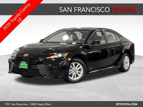 2026 Toyota Camry LE