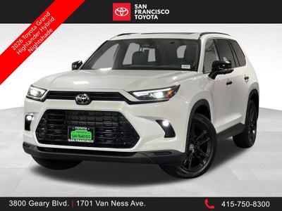 2026 Toyota Grand Highlander Hybrid Nightshade