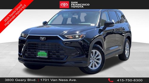 2026 Toyota Grand Highlander Hybrid XLE