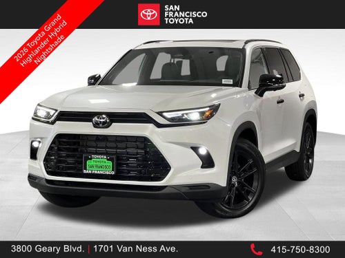 2026 Toyota Grand Highlander Hybrid Nightshade
