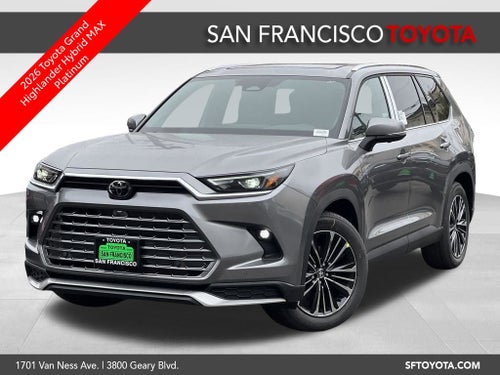 2026 Toyota Grand Highlander Hybrid MAX Platinum
