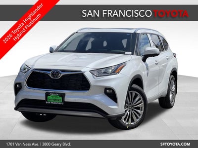 2026 Toyota Highlander Hybrid Platinum