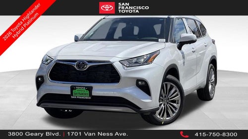 2026 Toyota Highlander Hybrid Platinum