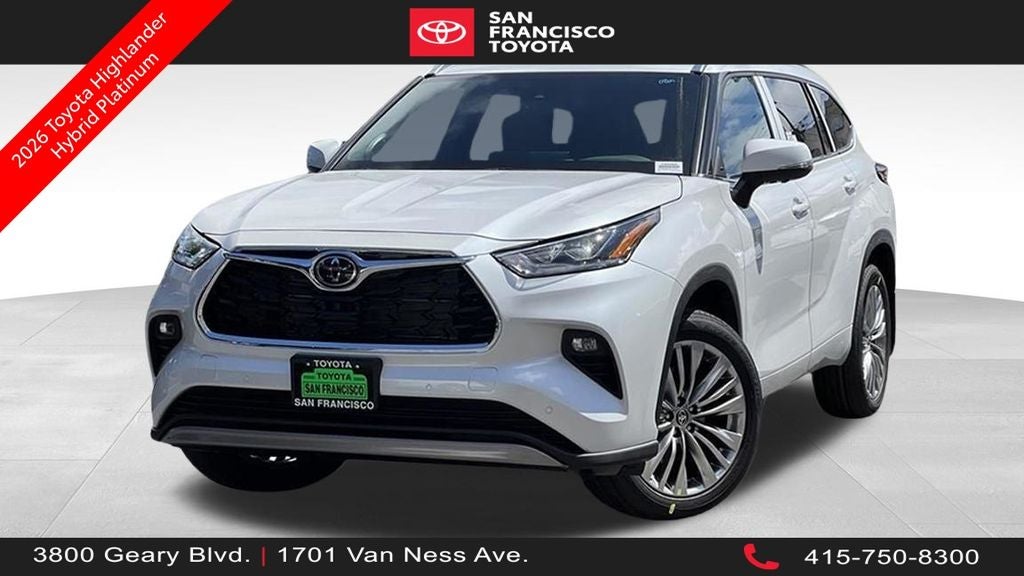 2026 Toyota Highlander Hybrid Platinum