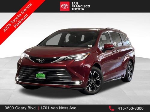2026 Toyota Sienna Platinum