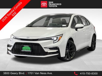 2026 Toyota Corolla XSE