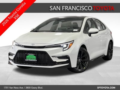 2026 Toyota Corolla XSE