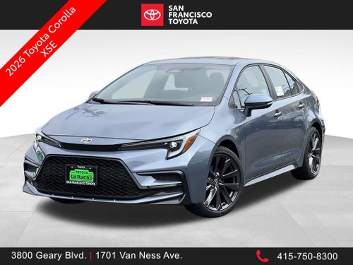 2026 Toyota Corolla XSE