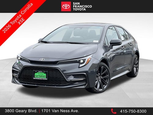 2026 Toyota Corolla XSE
