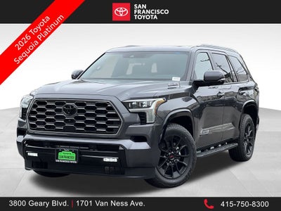 2026 Toyota Sequoia Platinum