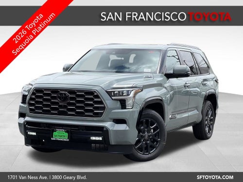 2026 Toyota Sequoia Platinum