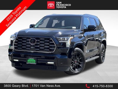 2026 Toyota Sequoia Platinum