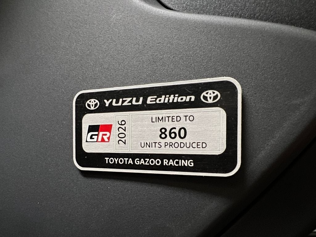 2026 Toyota GR86 Yuzu Edition
