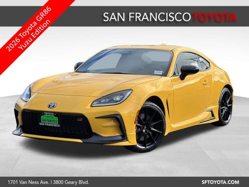 2026 Toyota GR86 Yuzu Edition