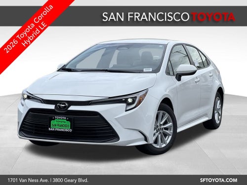2026 Toyota Corolla Hybrid LE