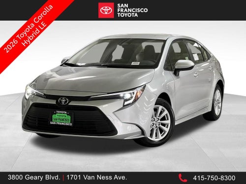 2026 Toyota Corolla Hybrid LE